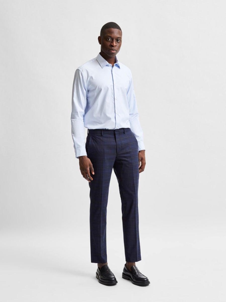 CAMICIE Uomo SELECTED 16080200 METHAN LIGHT BLUE