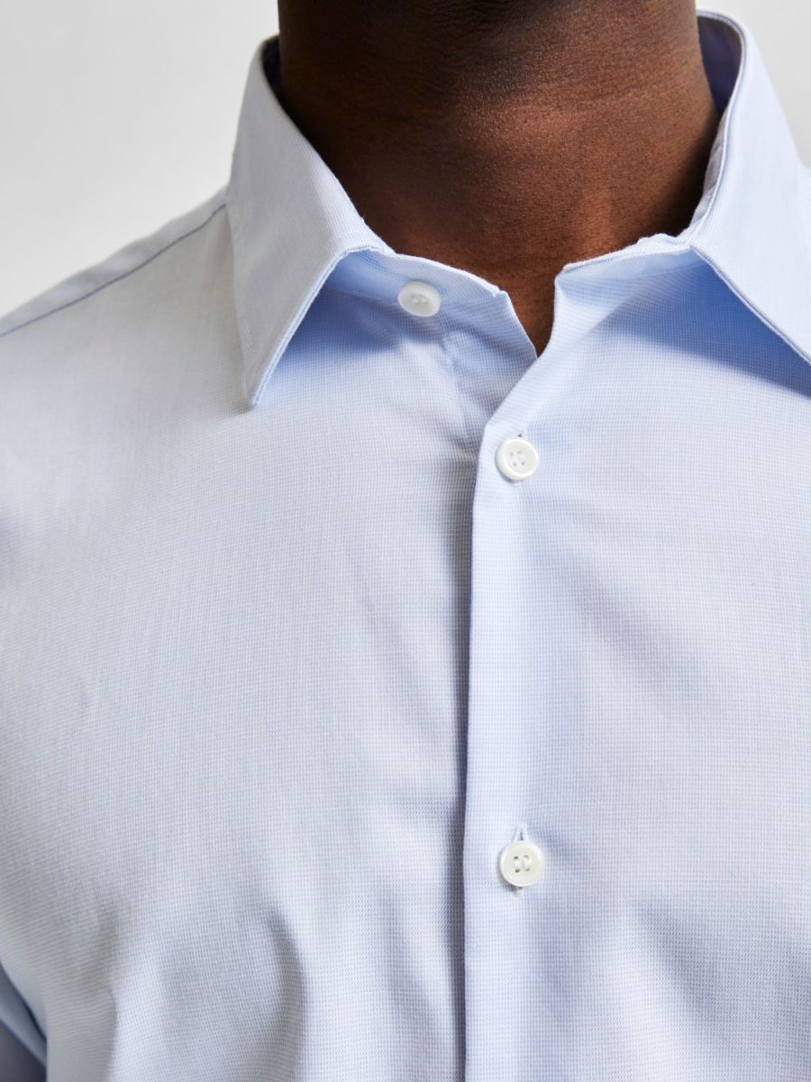 CAMICIE Uomo SELECTED 16080200 METHAN LIGHT BLUE