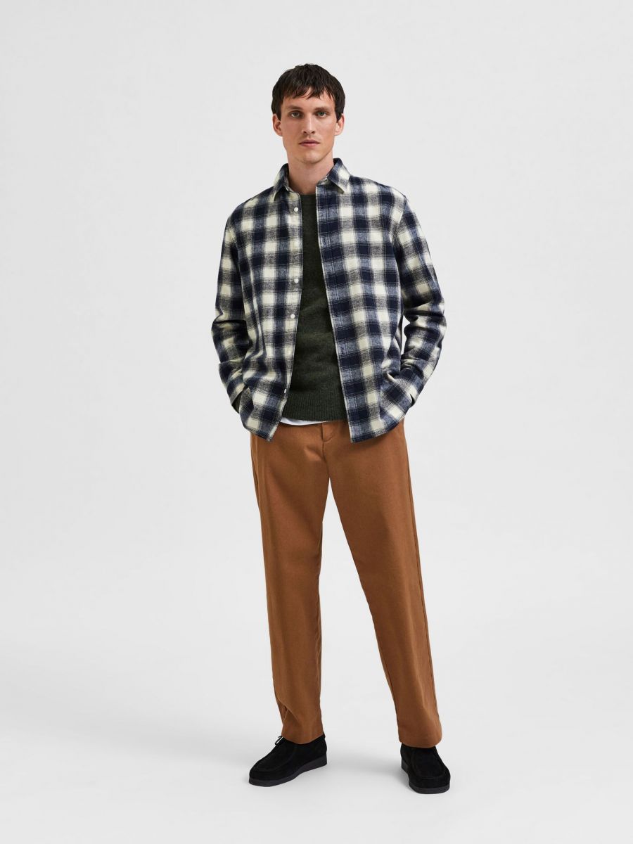 CAMICIE Uomo SELECTED 16086523 SLHREGBALDO SKY CAPTAIN