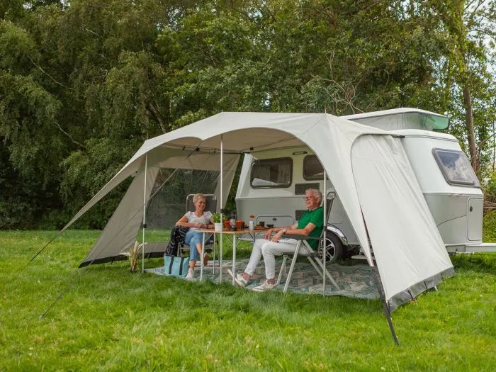 Campooz Travelling parete laterale con finestra - nera
