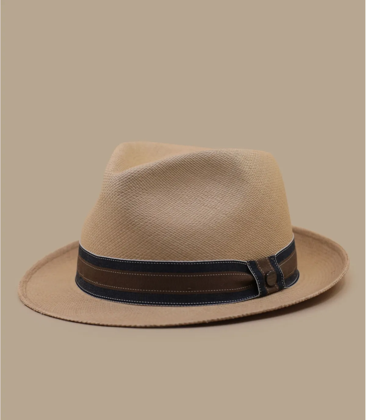 Cappello panama in pagliaPanama Trilby stone     