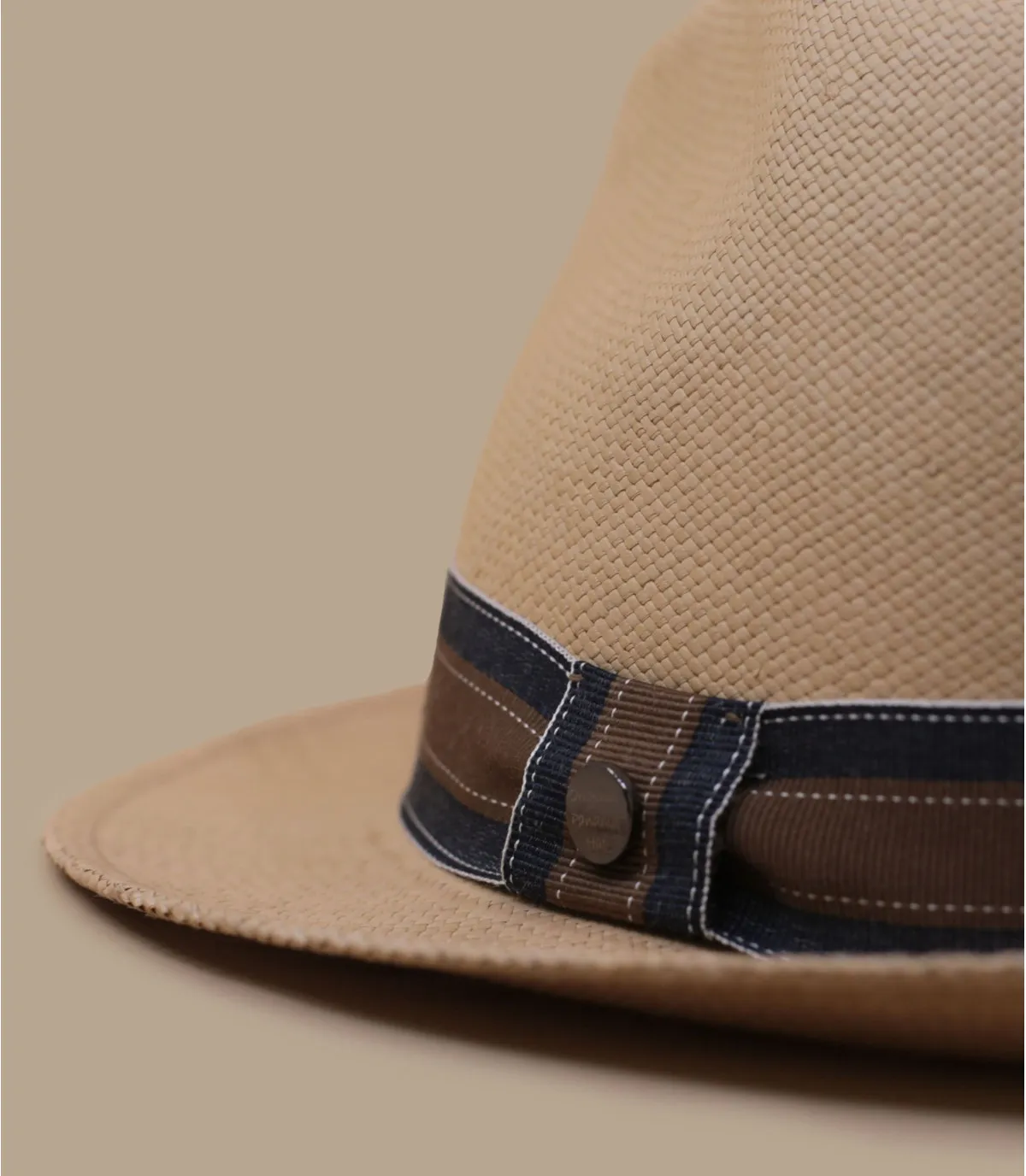Cappello panama in pagliaPanama Trilby stone     