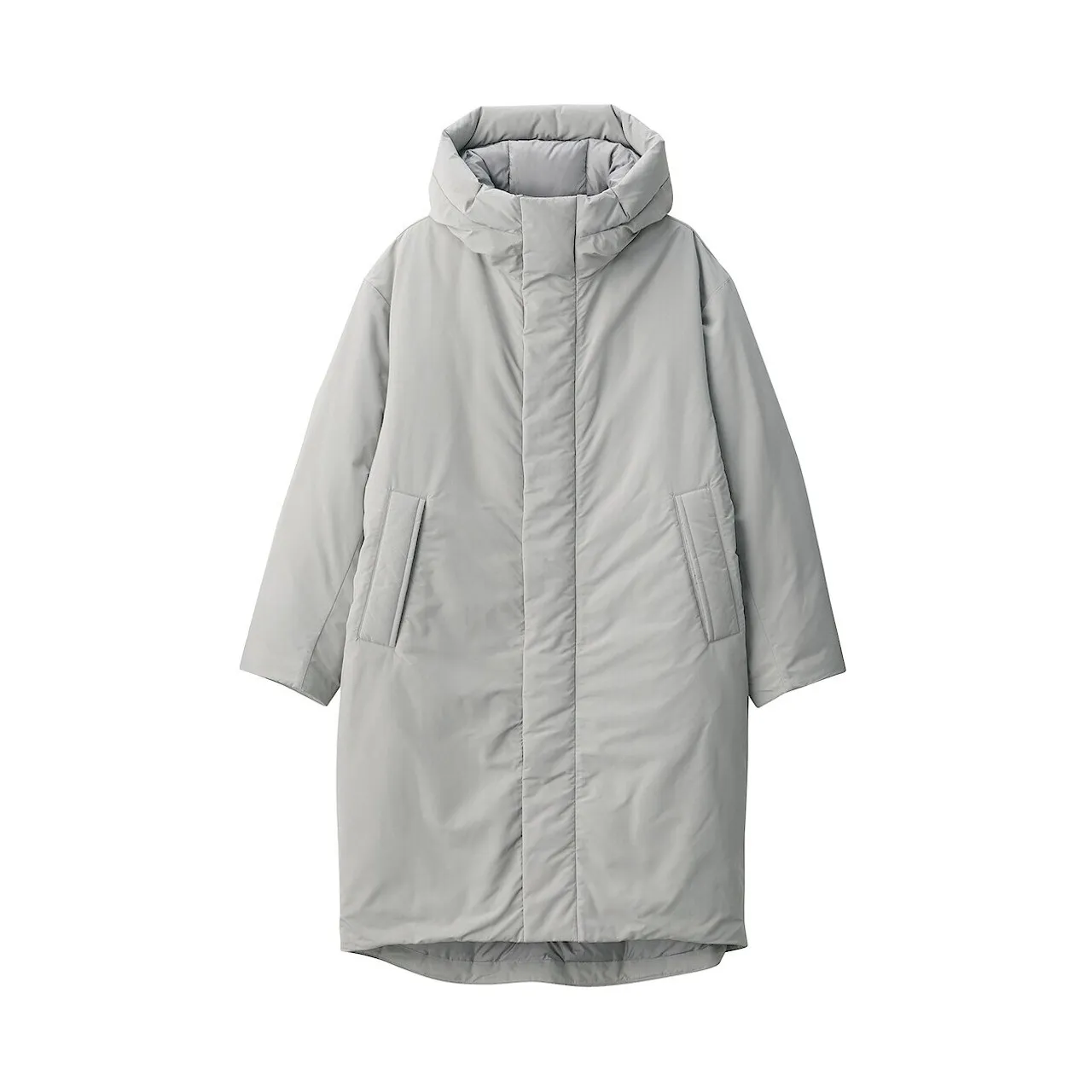 Cappotto con cappuccio in piumino da uomo