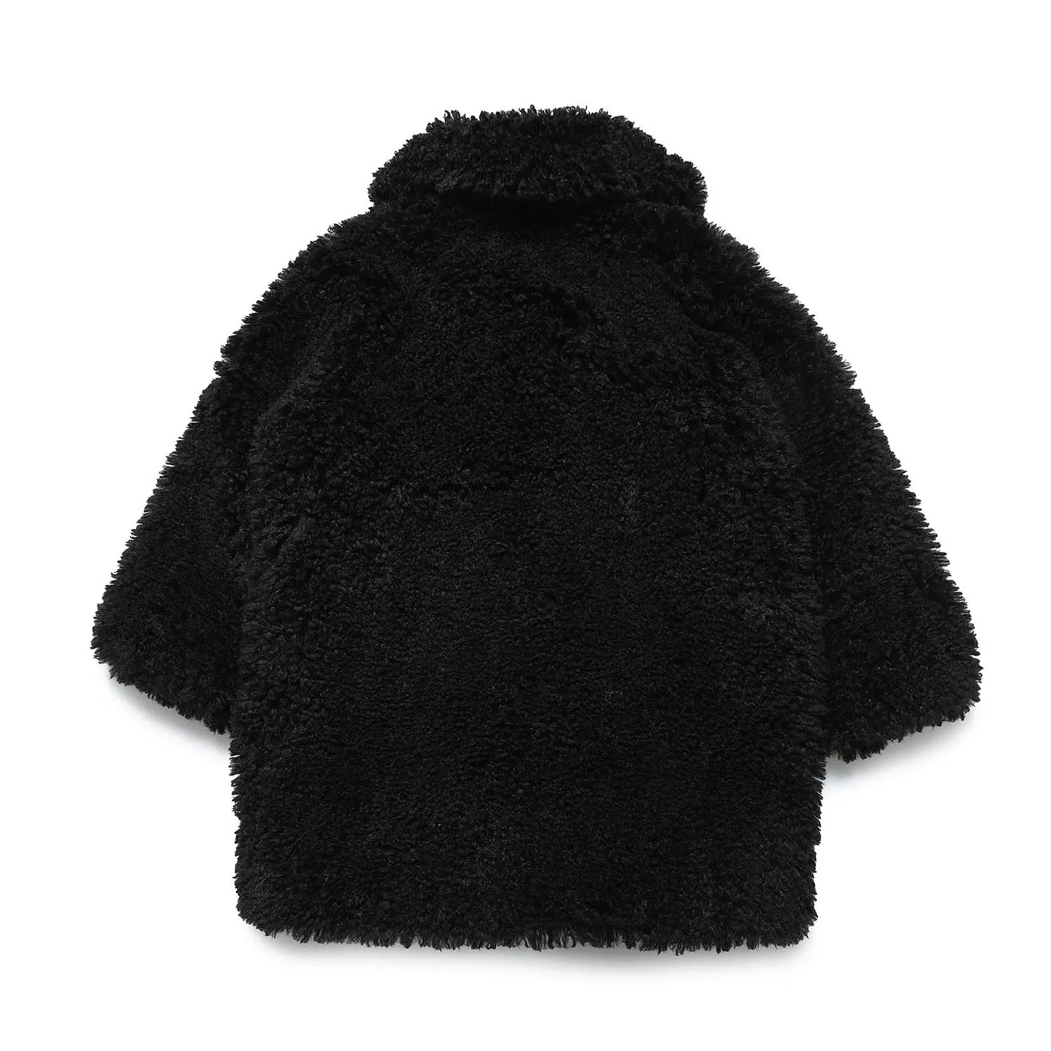 Cappotto Ecopelliccia N21 Nero Bambina Teenager