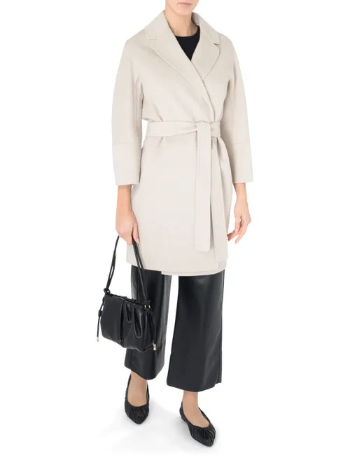 Cappotto 'S Max Mara Arona color avorio