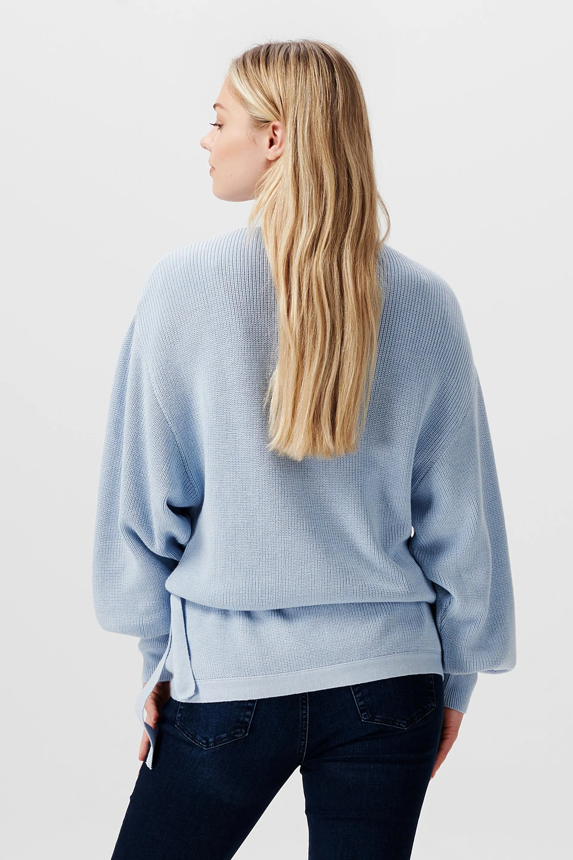 Cardigan in maglia incrociato