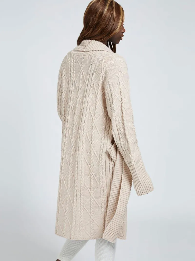 Cardigan misto lana guess