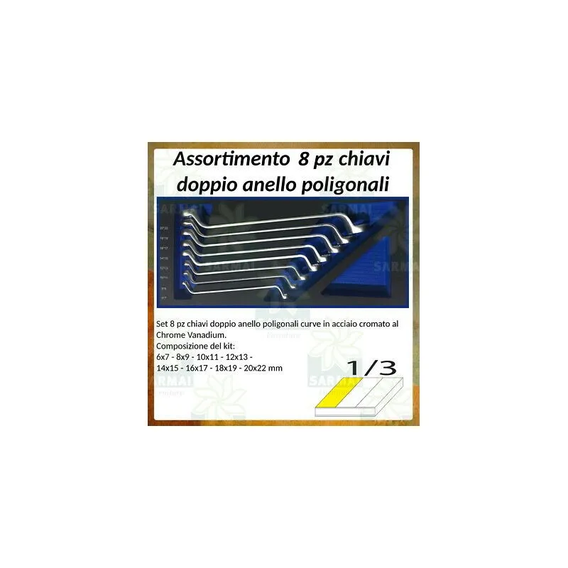Carrello portautensili 6 cassetti con ruote completo 166 utensili