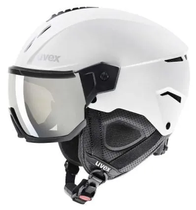 Casco con visiera Uvex Visiera Instinct (bianco nero opaco)