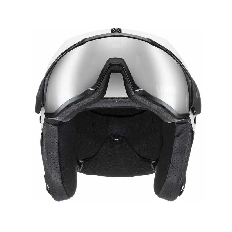 Casco con visiera Uvex Visiera Instinct (bianco nero opaco)