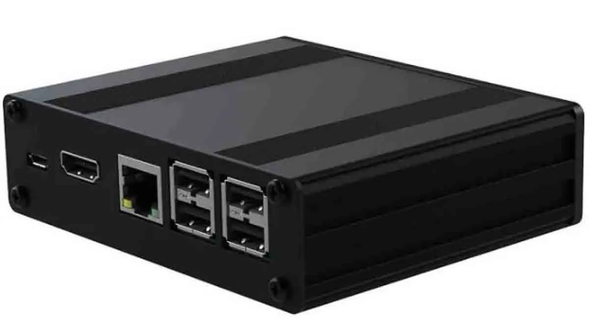 Case per Raspberry Pi RS PRO Nero