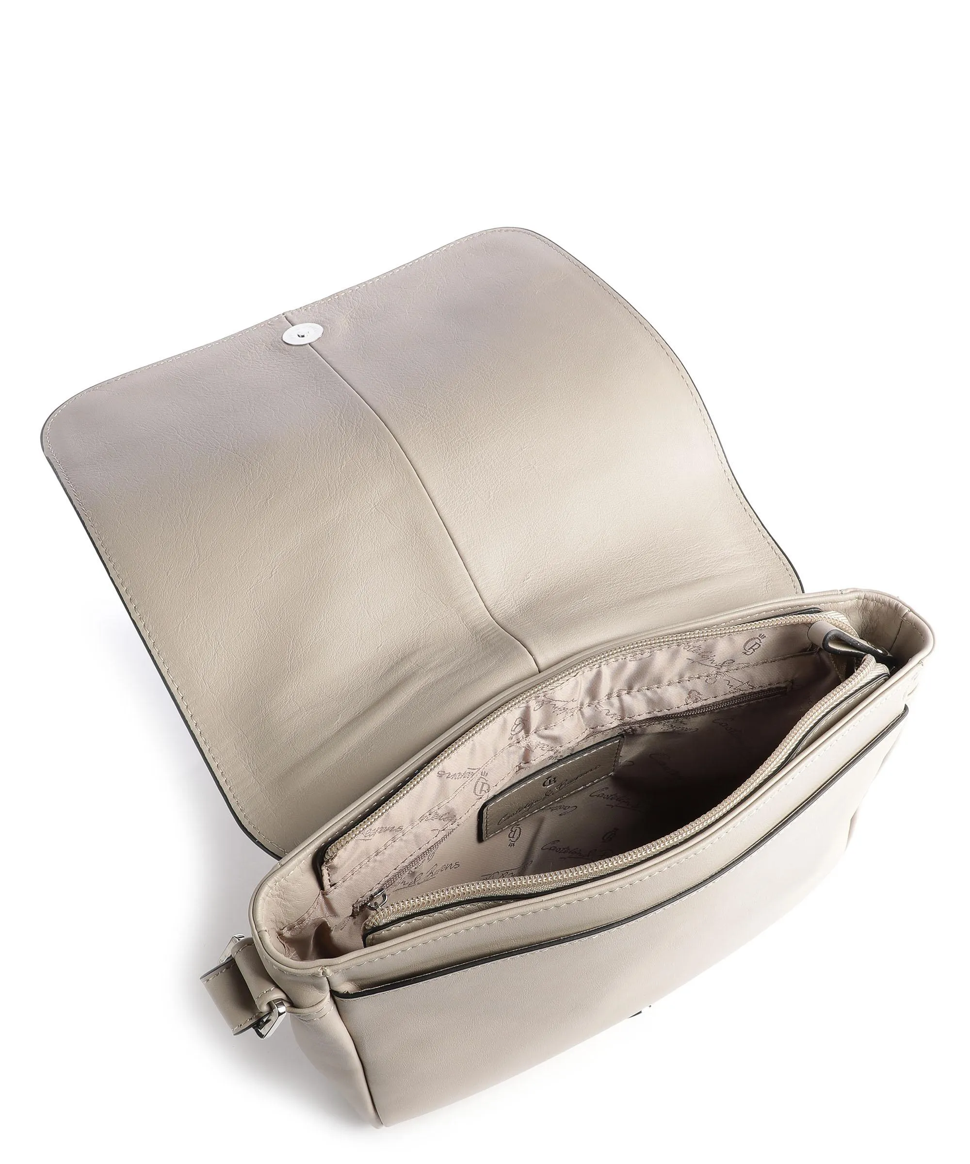  Castelijn & Beerens Babette Nappa Borsa a tracolla pelle di vacchetta finemente grana beige  