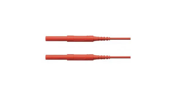 Cavo per test Schutzinger, Maschio-Maschio, 16A, col. Rosso, 1.5m