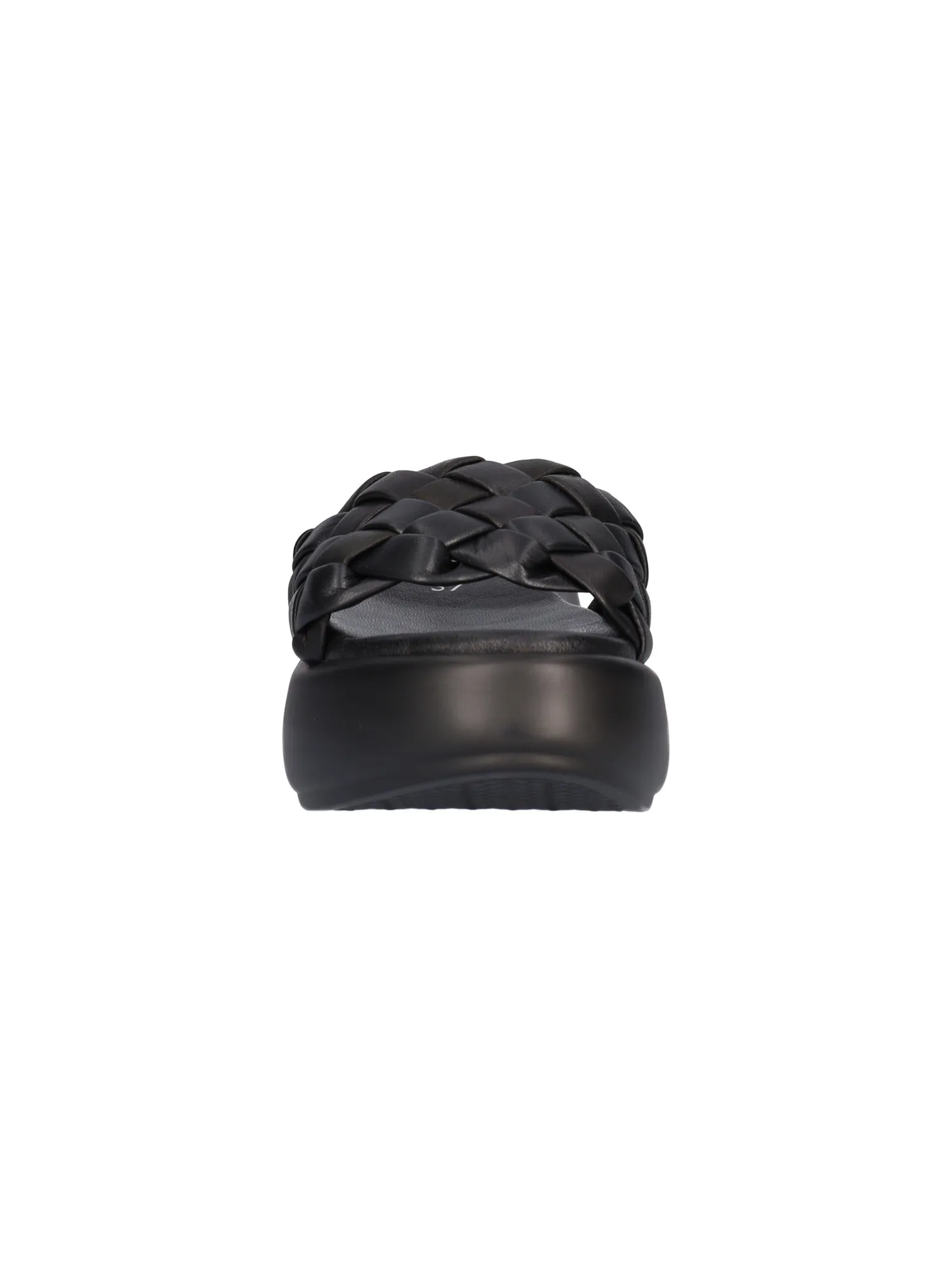 Ciabatta platform Susimoda da donna nera