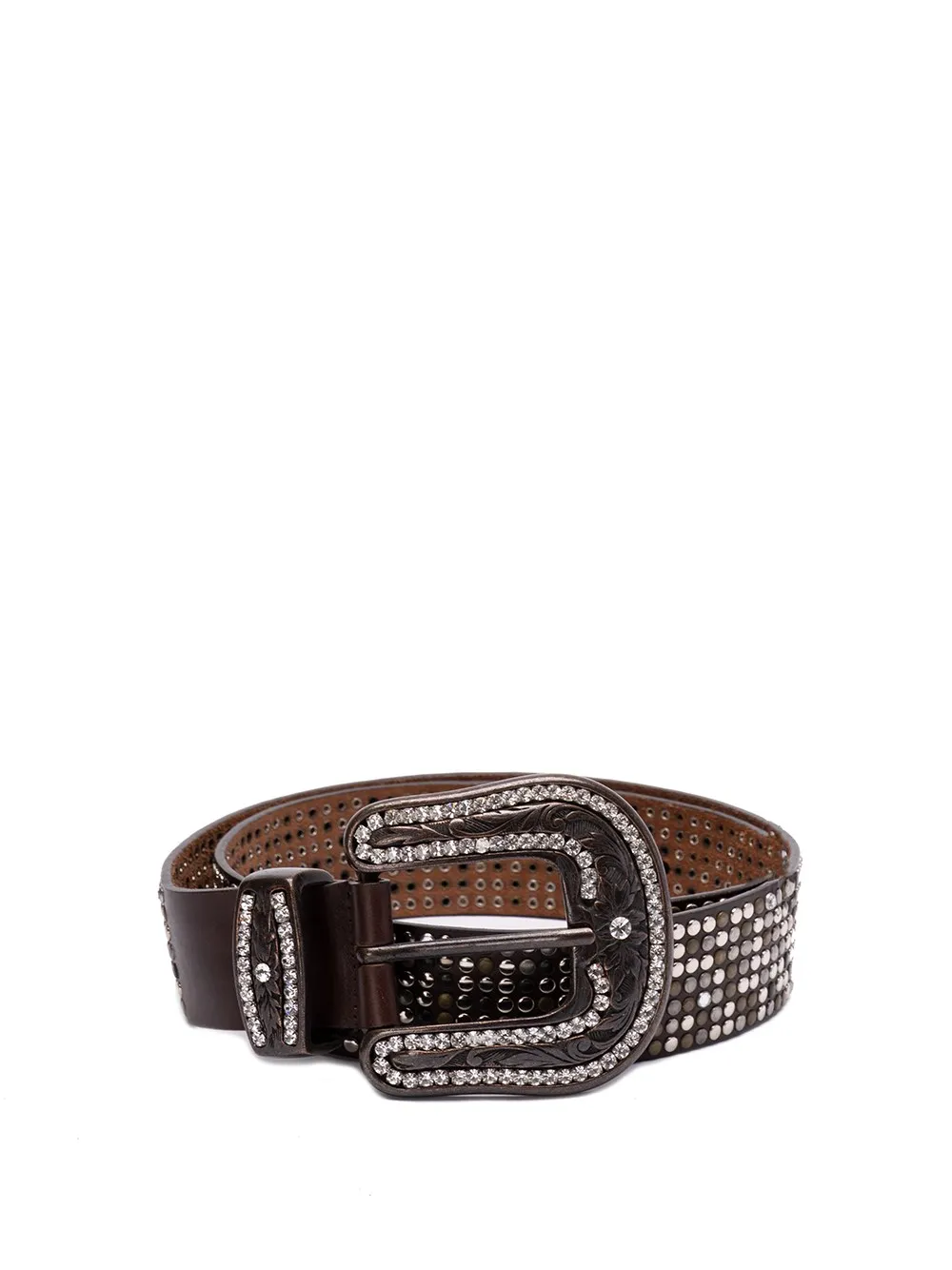 CINTURA BORCHIE E STRASS