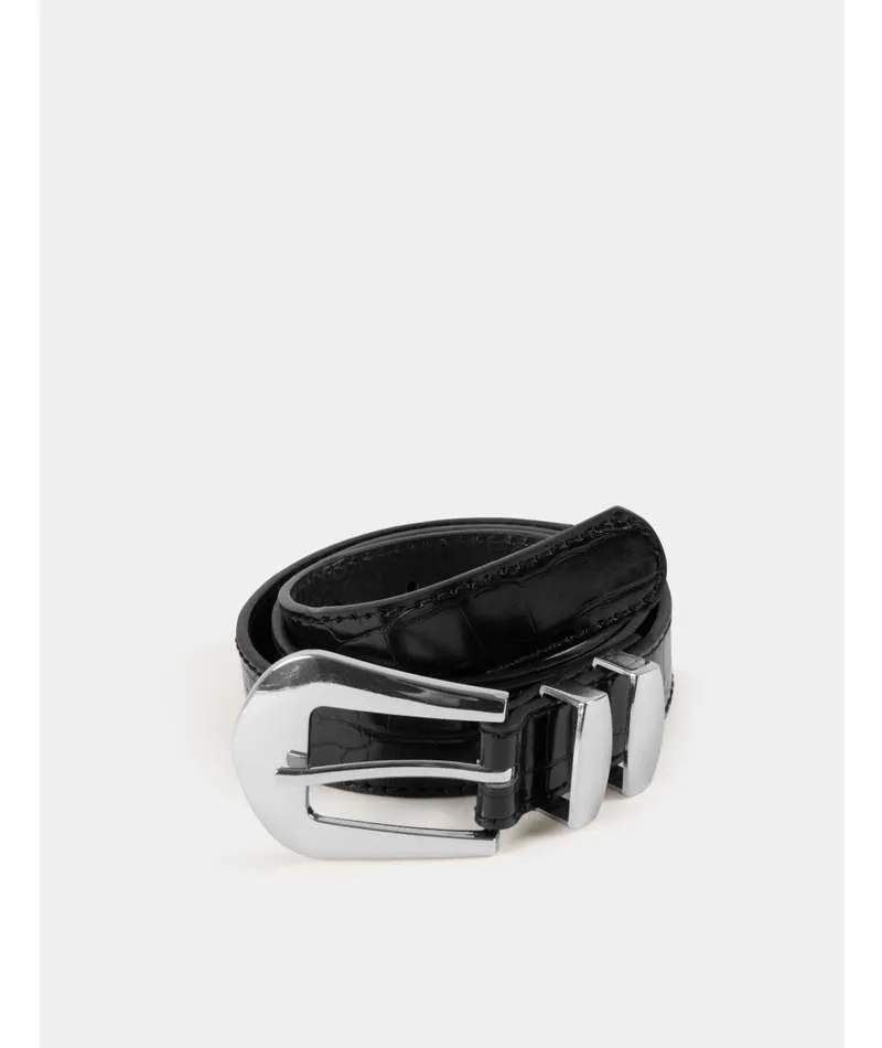 Cintura Morgan fibbia argento