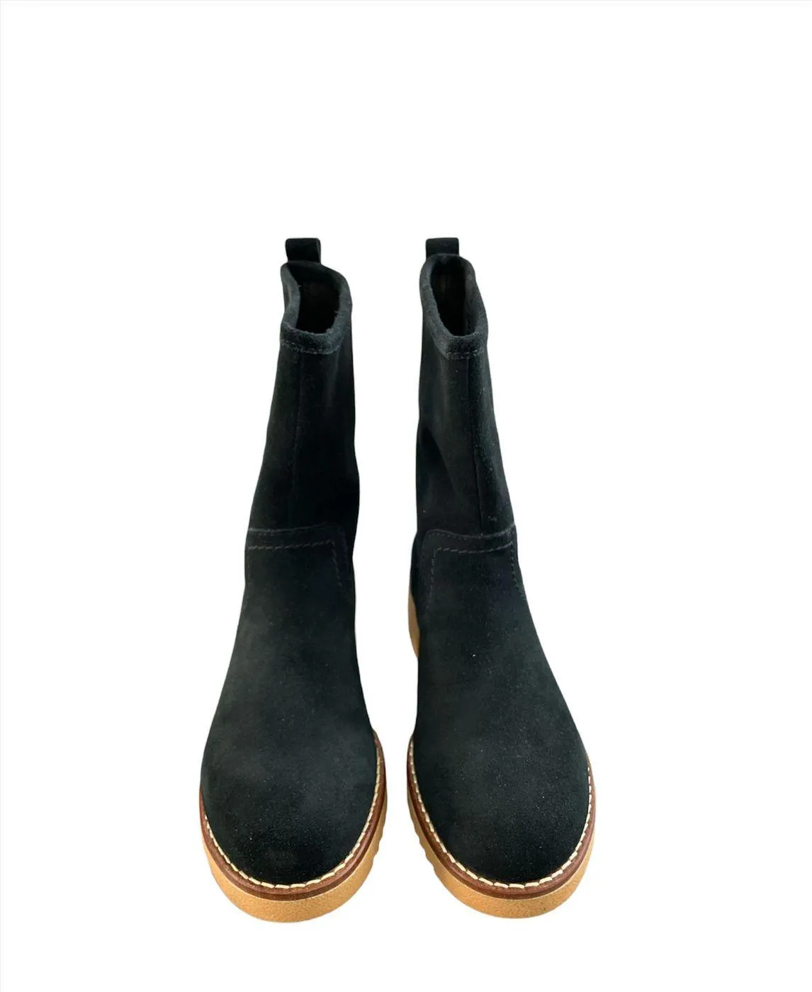 Clarks  ---------    ------------ scarpe stivaletto stivaletto camoscio eden mid nero