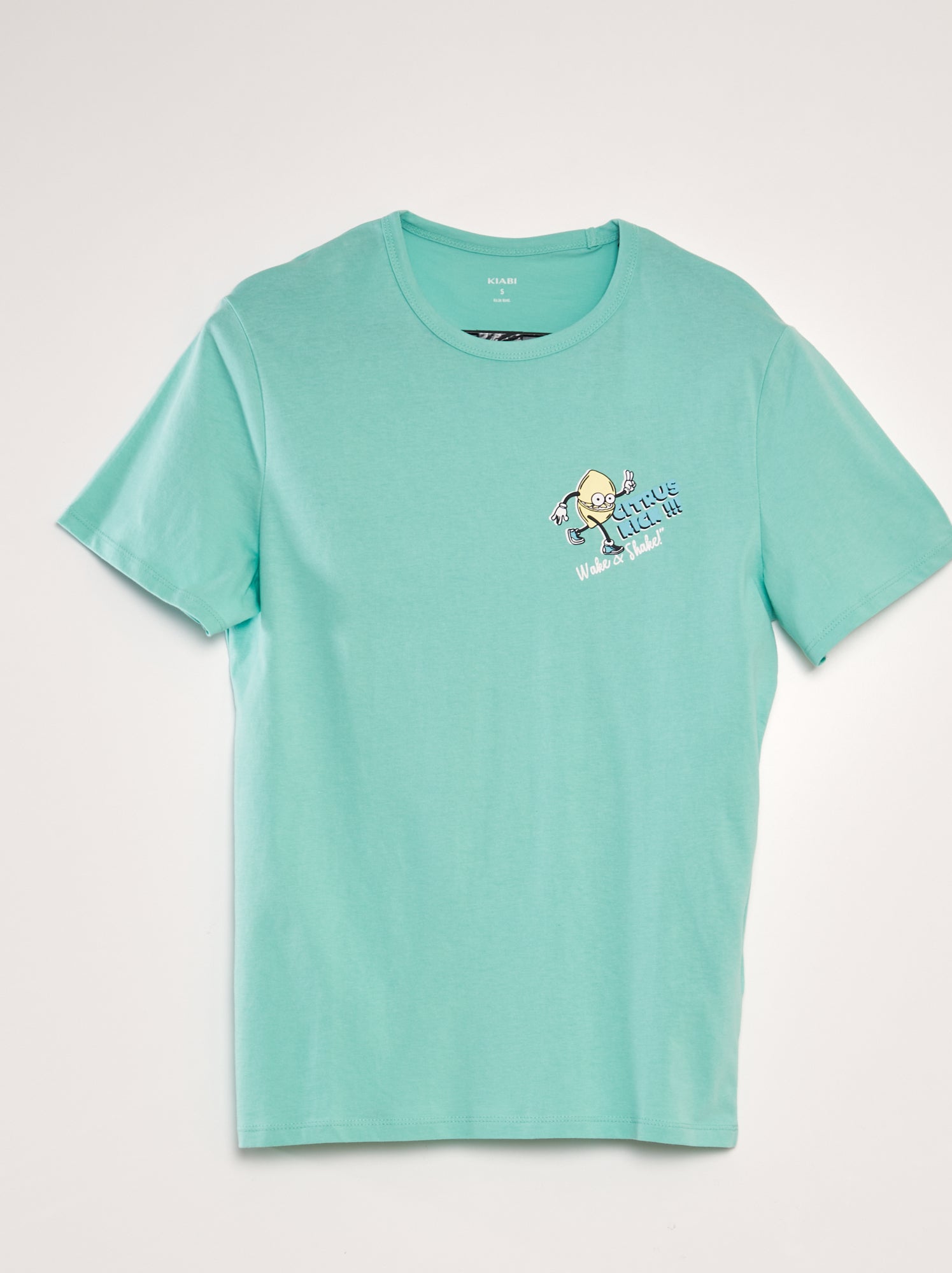 Completo pigiama t-shirt + shorts - 2 pezzi - VERDE