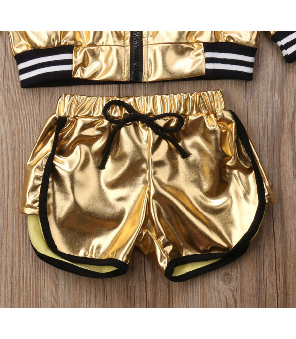Completo sporty gold baby