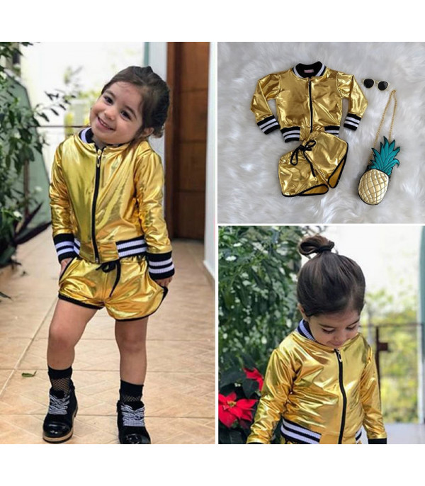 Completo sporty gold baby
