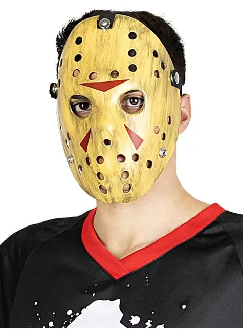 Costume Jason Venerdì 13 da hockey da uomo con machete