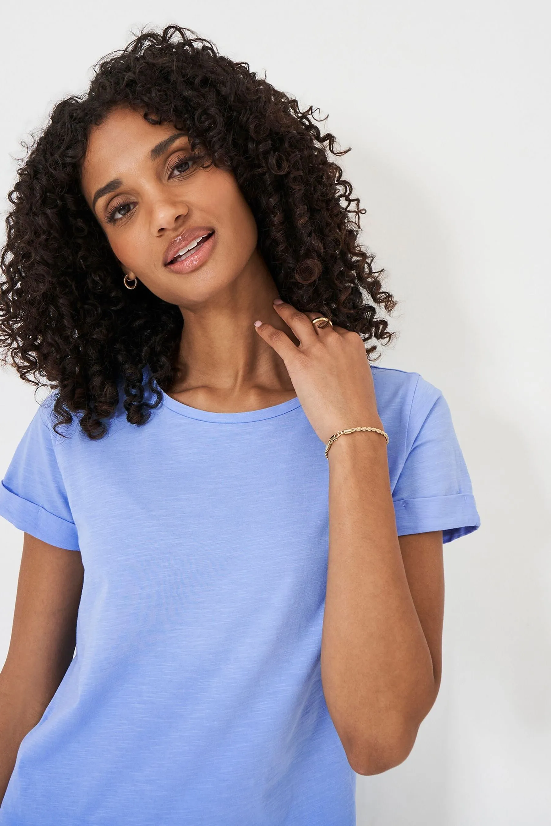 Crew Clothing Scuro Maglietta in cotone    