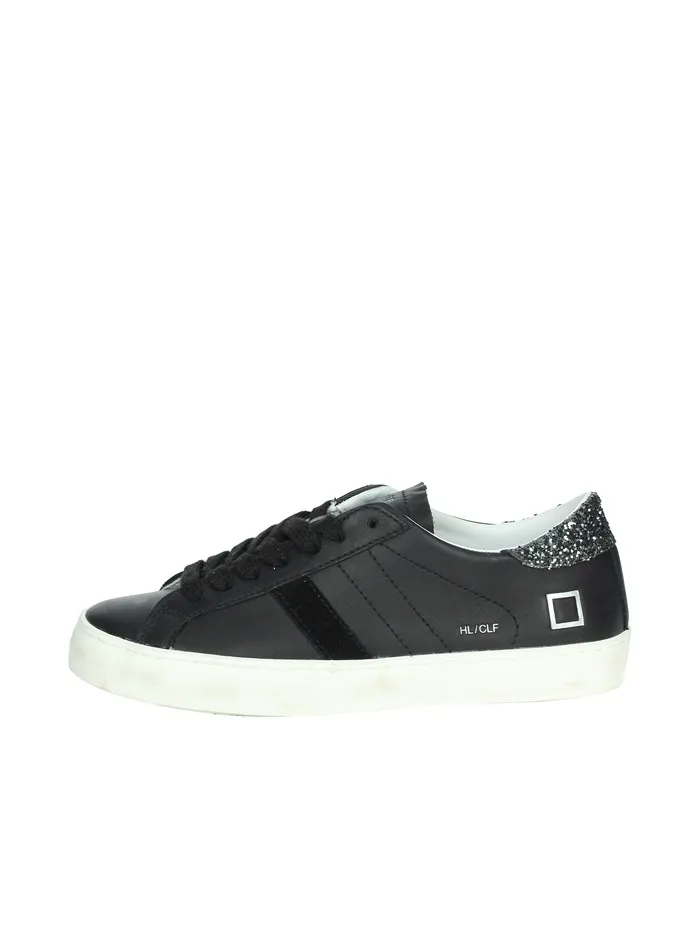 D.A.T.E.  SNEAKERS BASSA W391-HL-CA-BK NERO