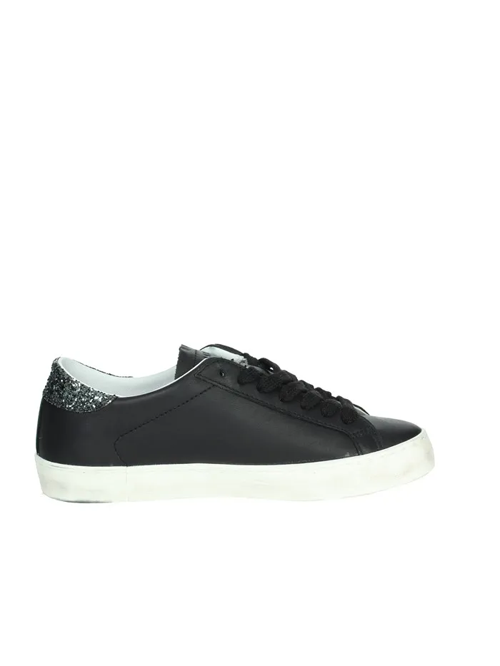 D.A.T.E.  SNEAKERS BASSA W391-HL-CA-BK NERO