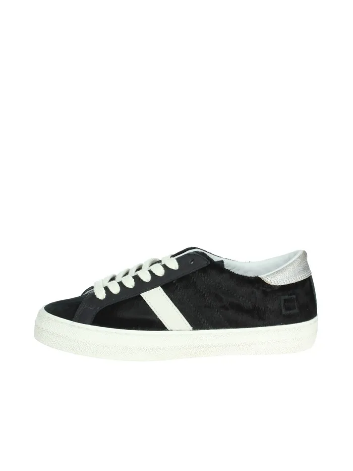 D.A.T.E.  SNEAKERS BASSA W391-HL-PN-DV NERO