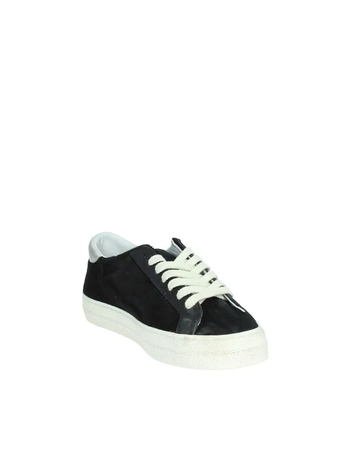 D.A.T.E.  SNEAKERS BASSA W391-HL-PN-DV NERO