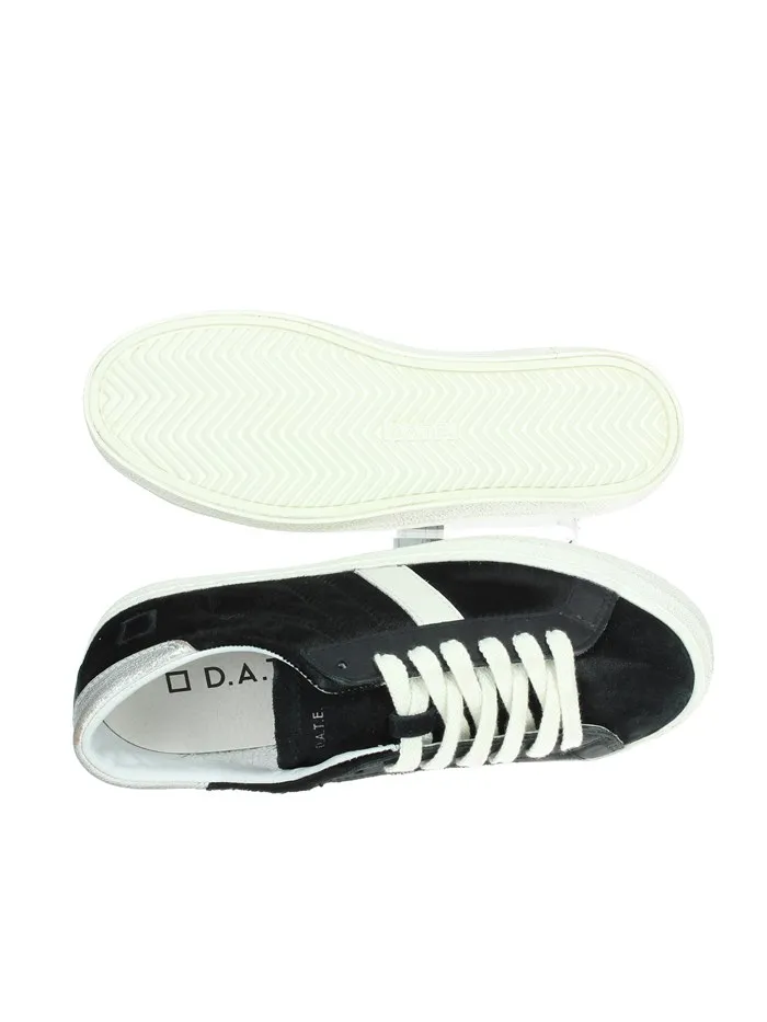 D.A.T.E.  SNEAKERS BASSA W391-HL-PN-DV NERO
