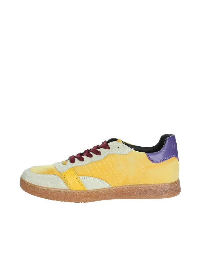 D.A.T.E.  SNEAKERS BASSA W391-SL-VE-GL GIALLO