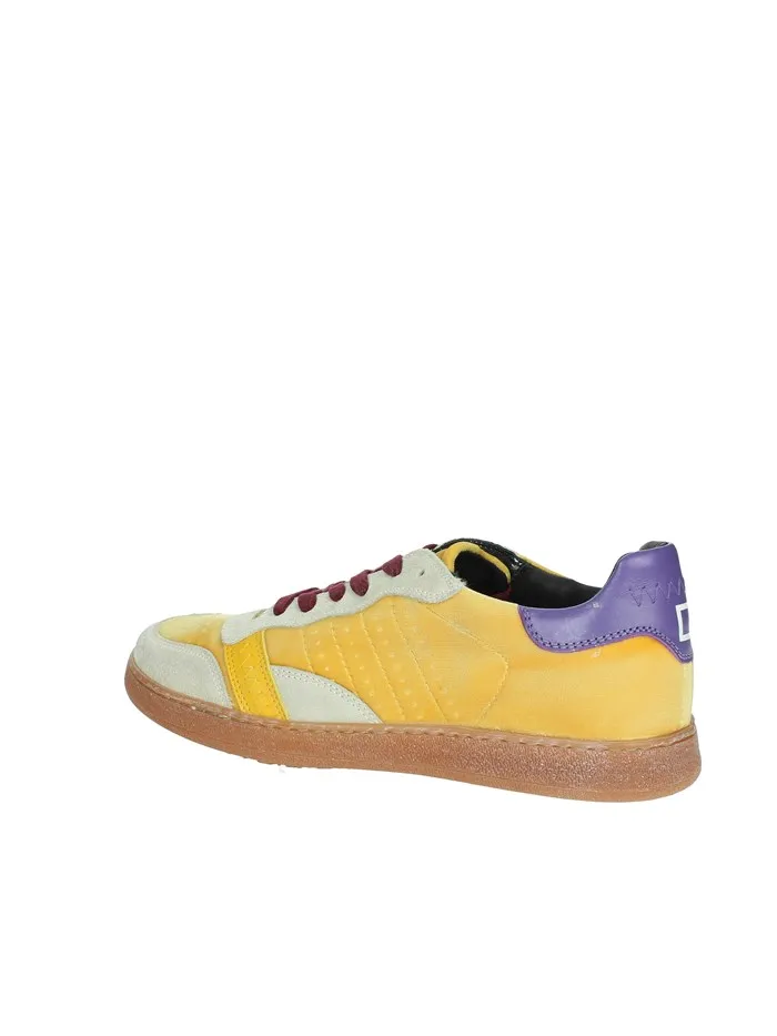 D.A.T.E.  SNEAKERS BASSA W391-SL-VE-GL GIALLO