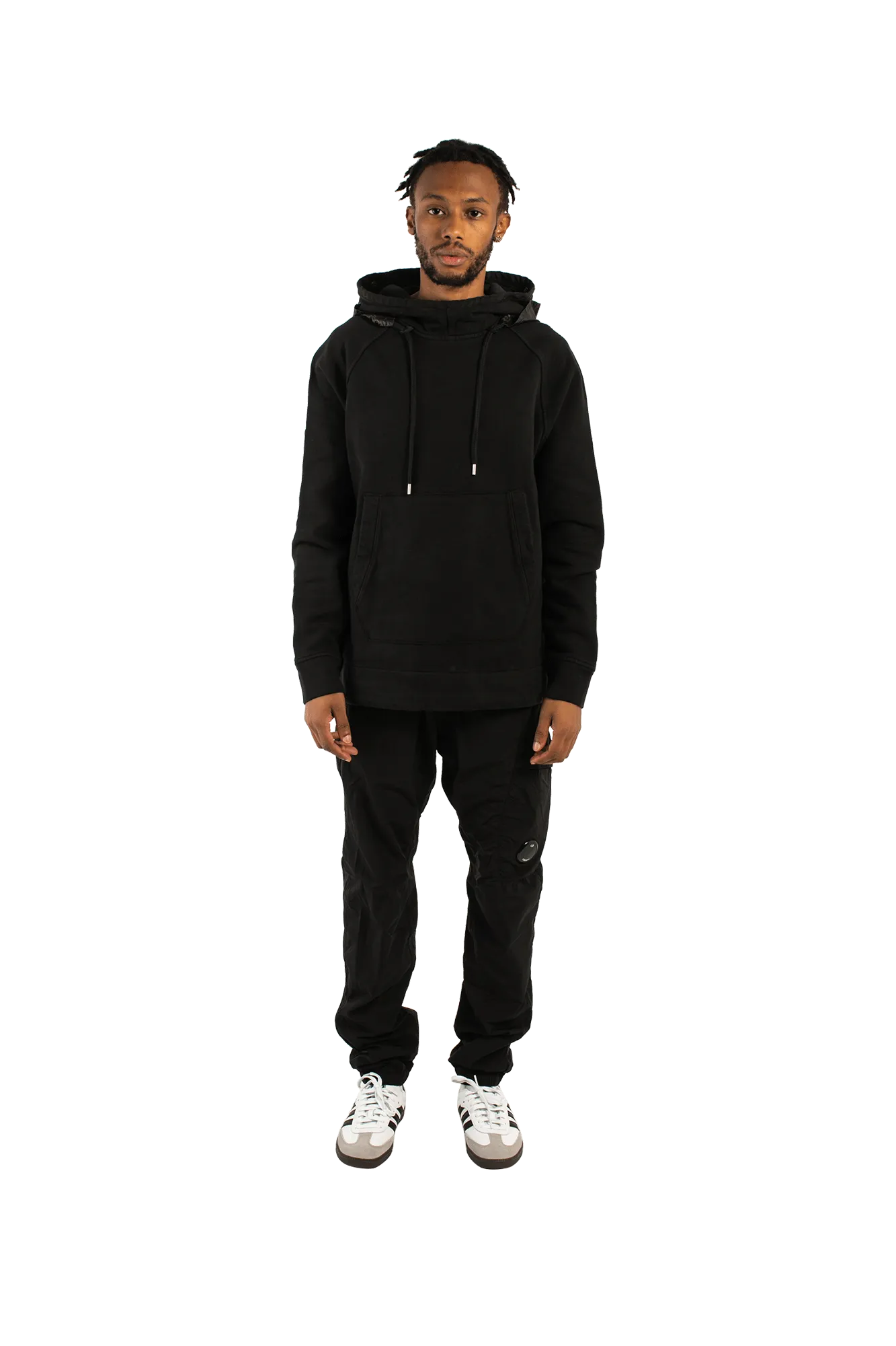 Diagonal 2/1 Goggle Hooded Sweatshirt