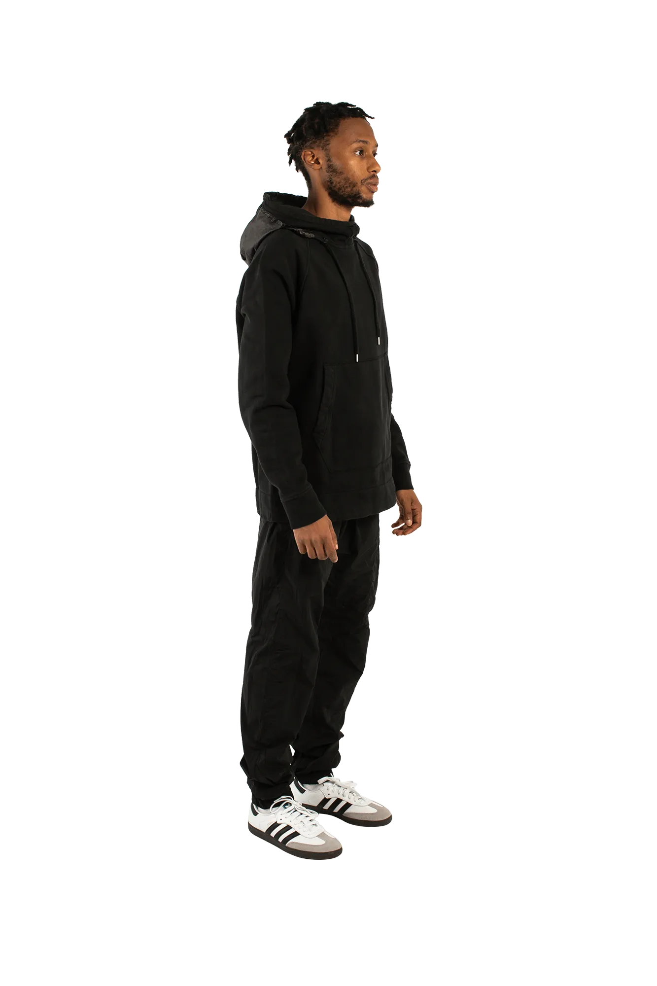 Diagonal 2/1 Goggle Hooded Sweatshirt