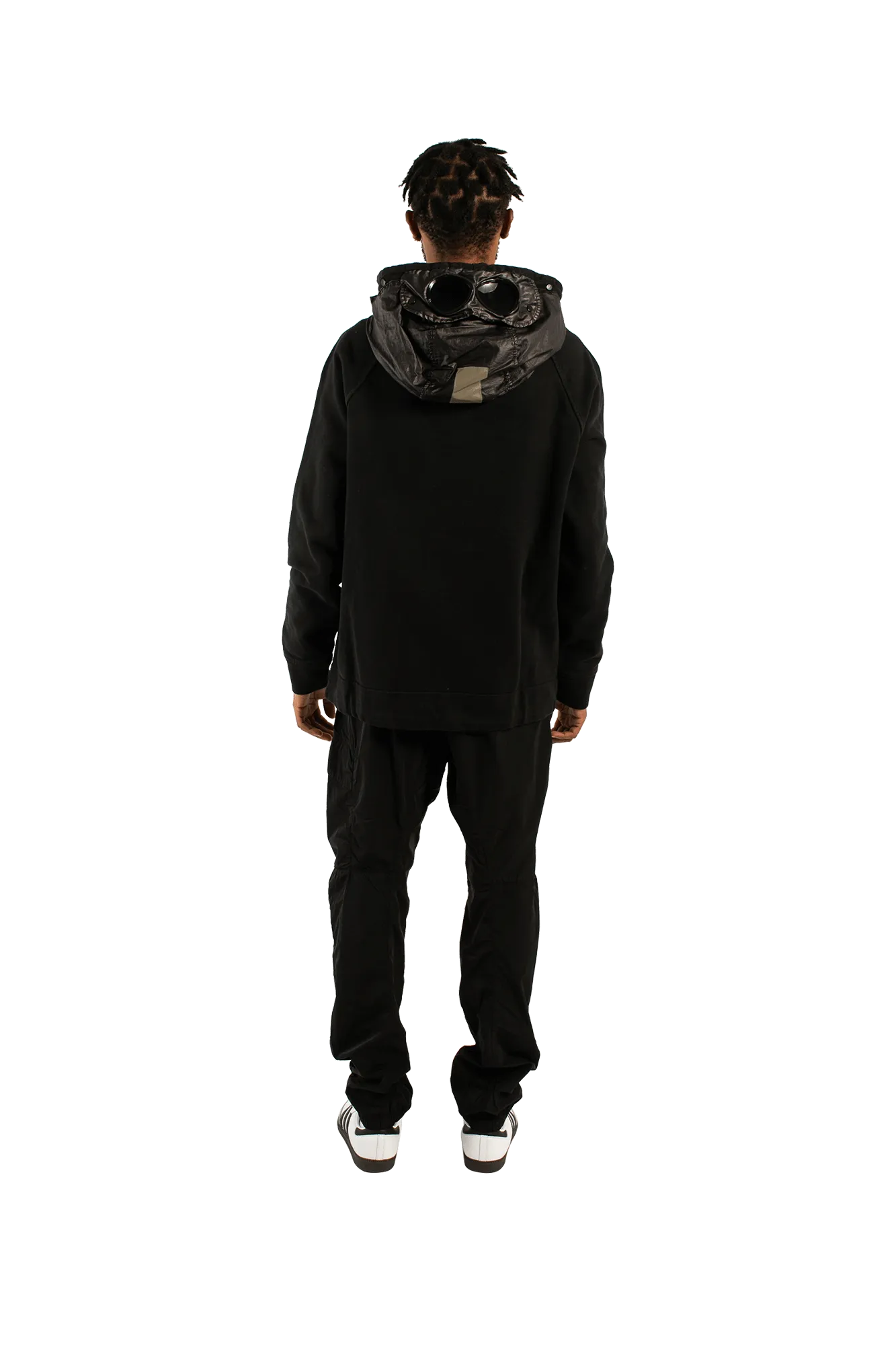 Diagonal 2/1 Goggle Hooded Sweatshirt