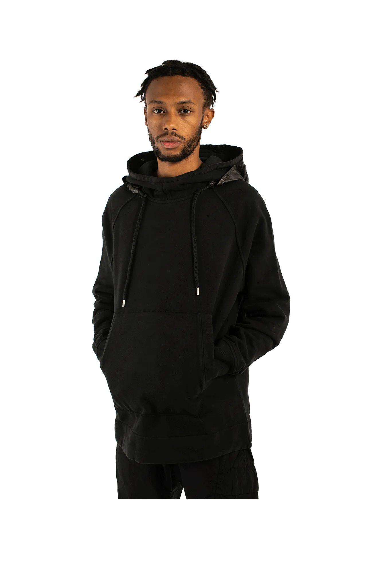 Diagonal 2/1 Goggle Hooded Sweatshirt
