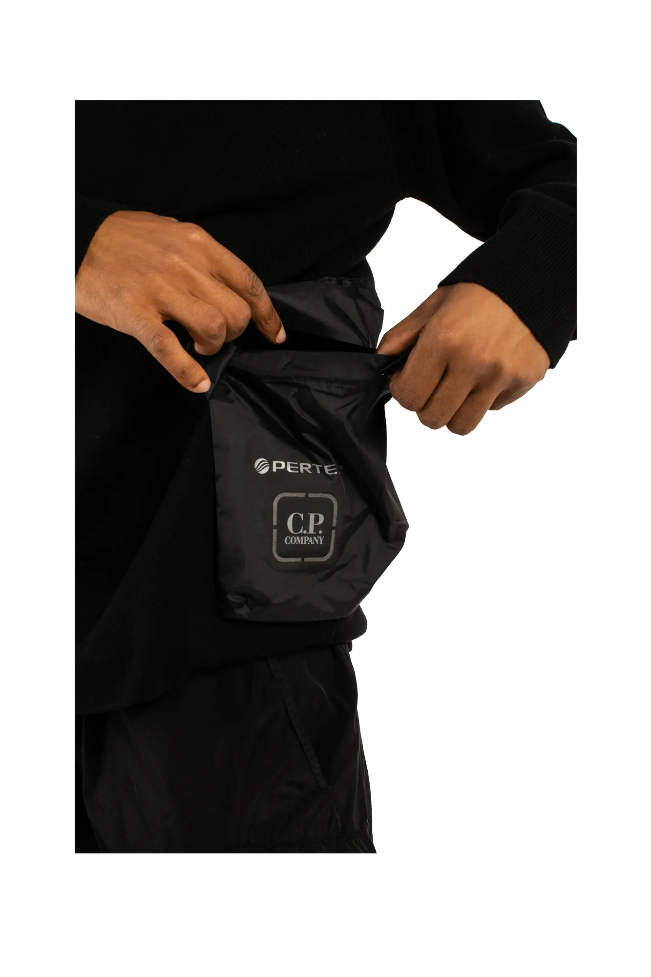 Diagonal 2/1 Goggle Hooded Sweatshirt