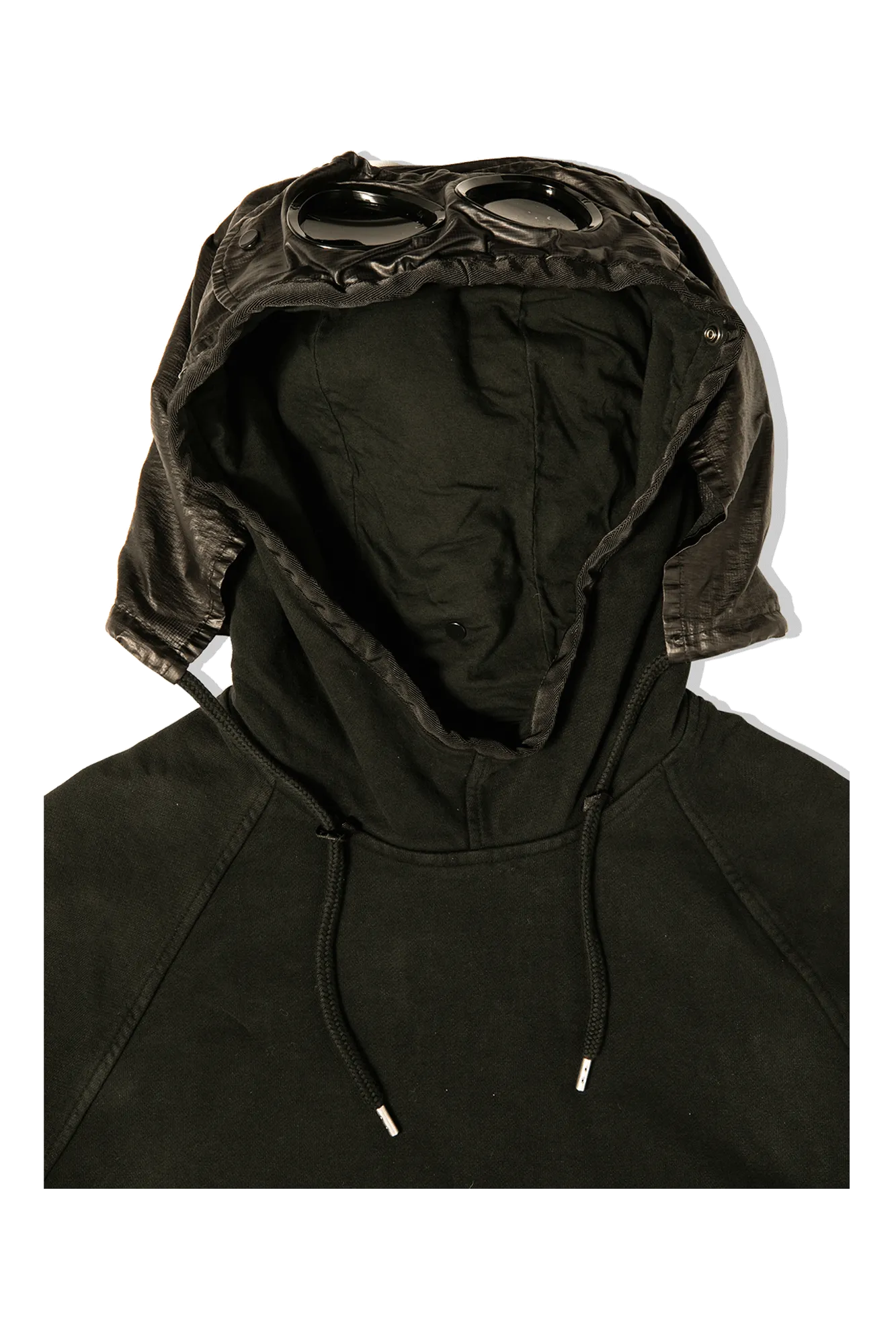 Diagonal 2/1 Goggle Hooded Sweatshirt