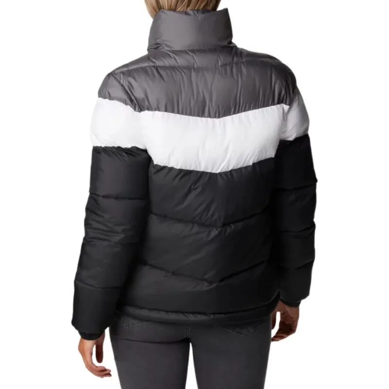Donna Columbia Giacca a blocchi di colore Puffect (nero/bianco/C)