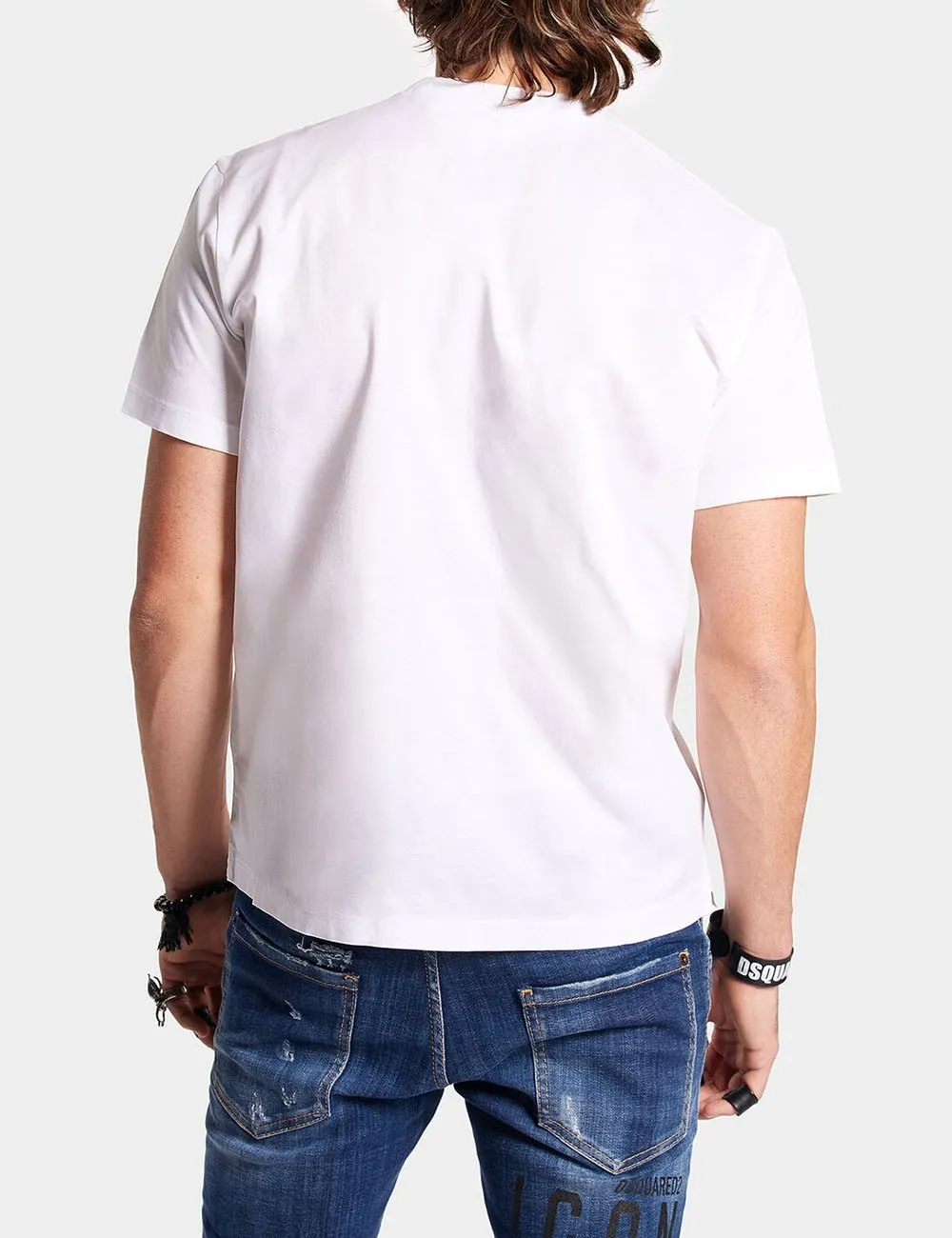 Dsquared2     Maglietta Boxer Mini Dsq2 Bianco