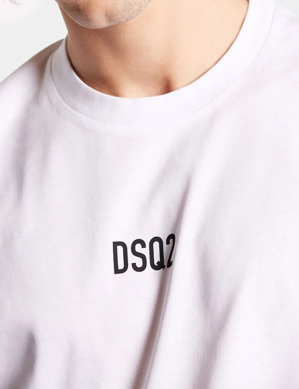Dsquared2     Maglietta Boxer Mini Dsq2 Bianco