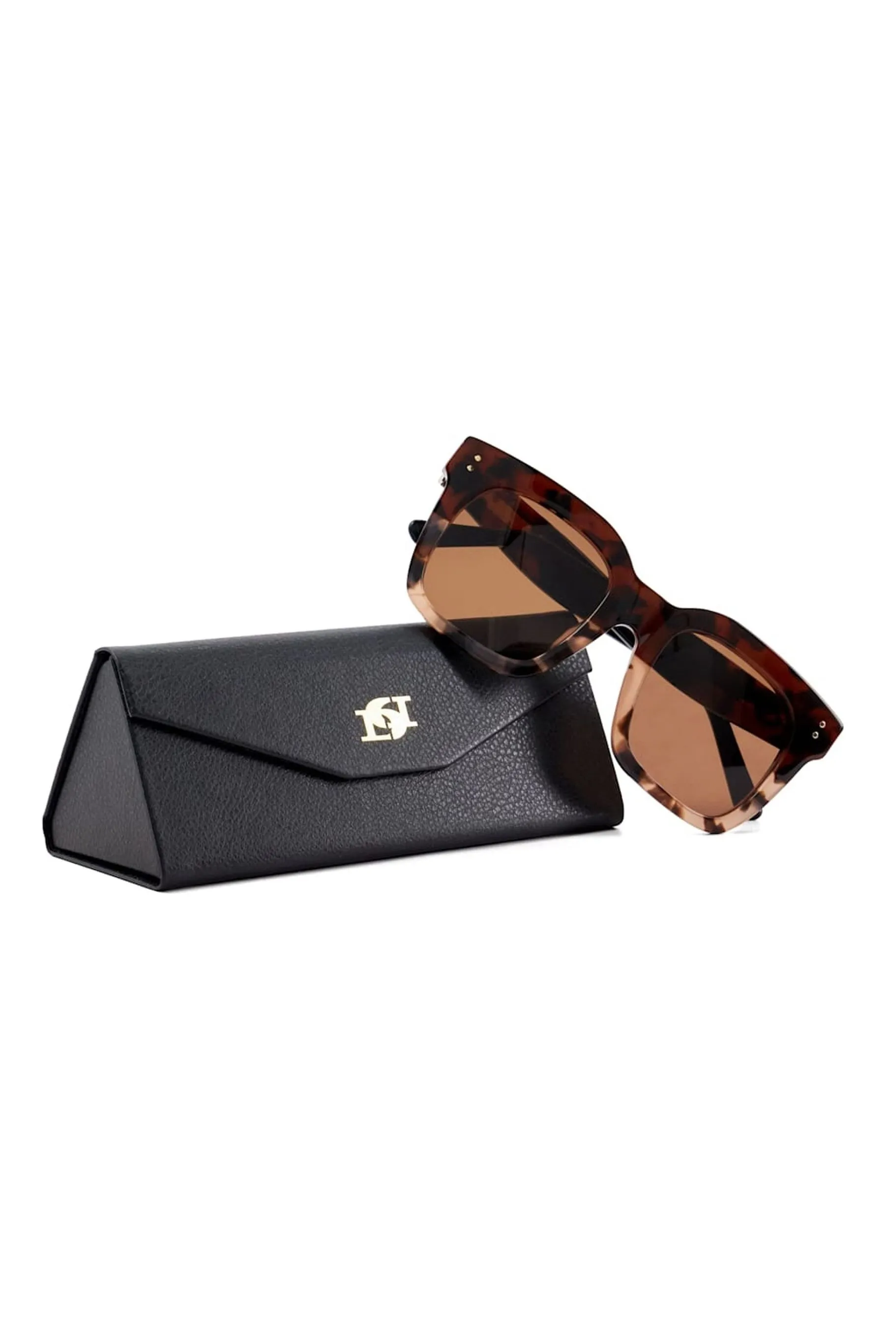 Dune London - Occhiali da sole glam pesante in acetato