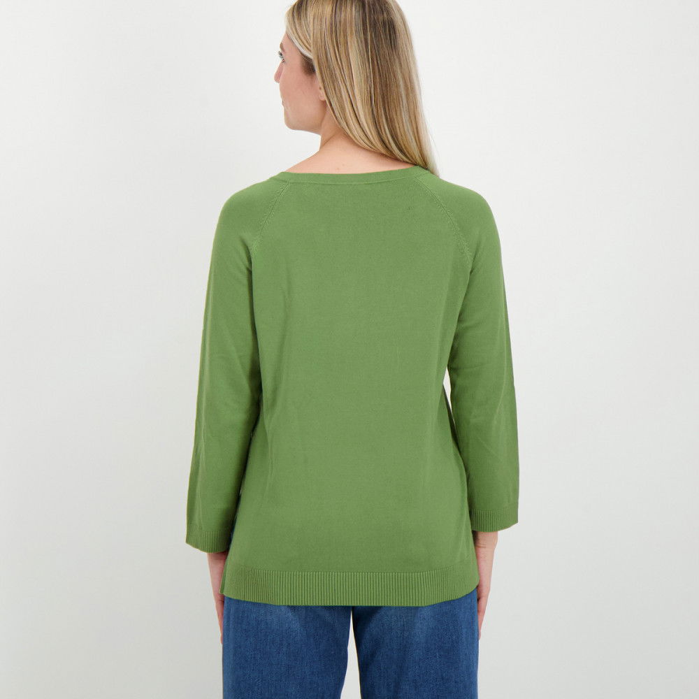 EMME MARELLA MAGLIA GIROCOLLO VISCOSA STRETCH DONNA