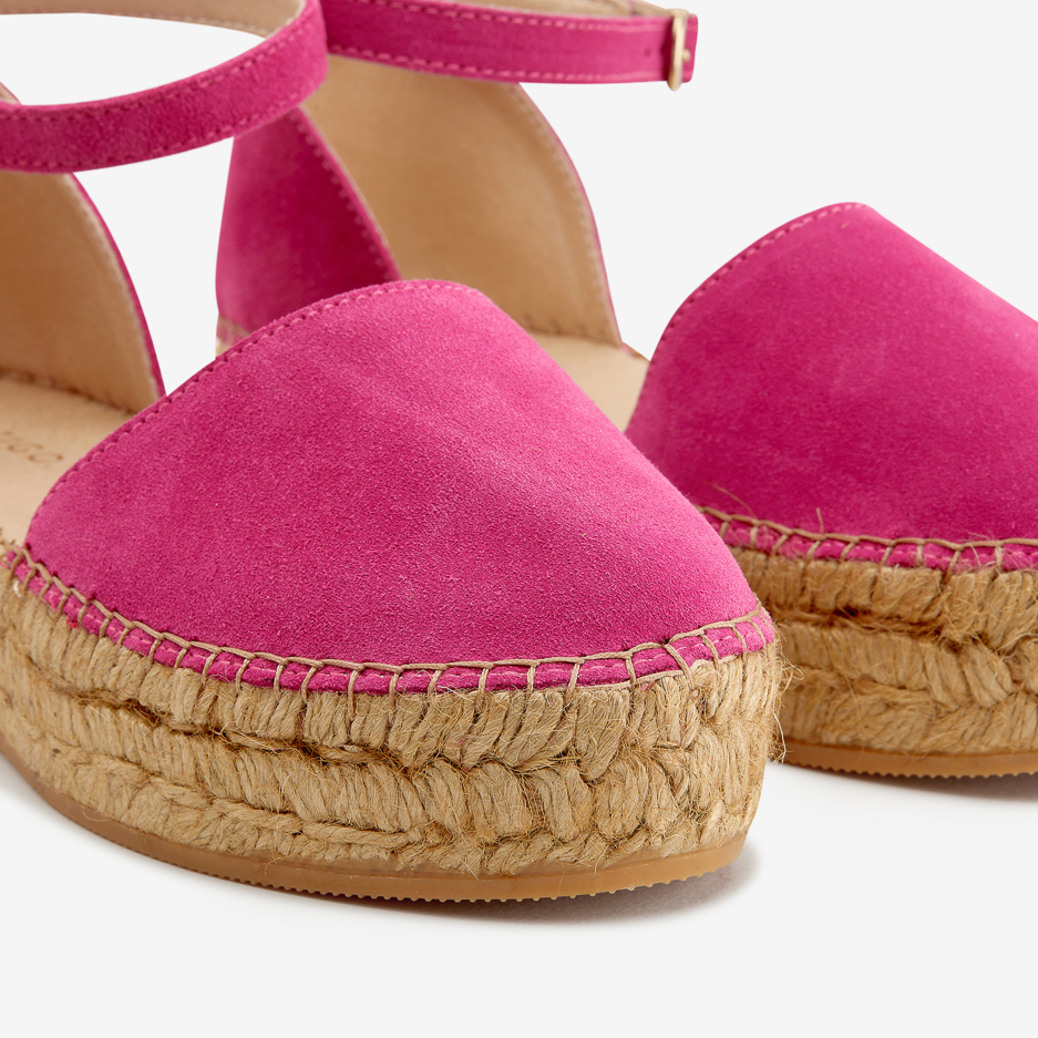 Espadrillas Fuxia con Cinturino