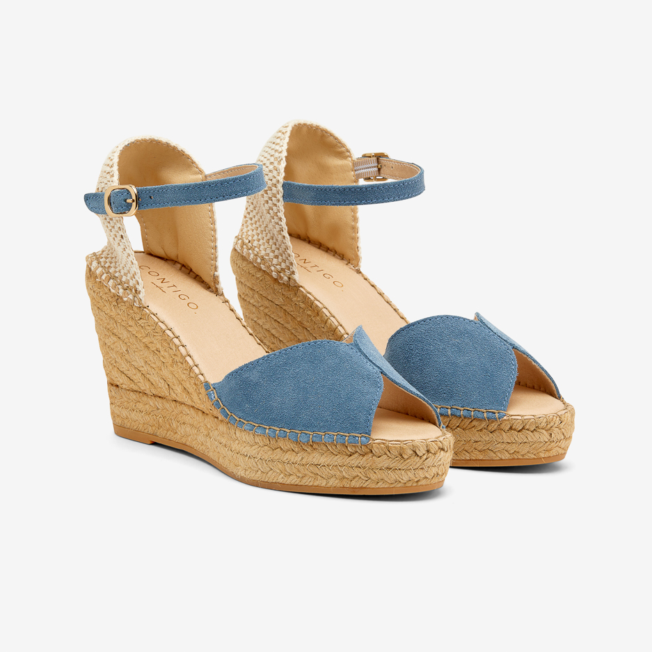 Espadrillas Jeans Open Toe