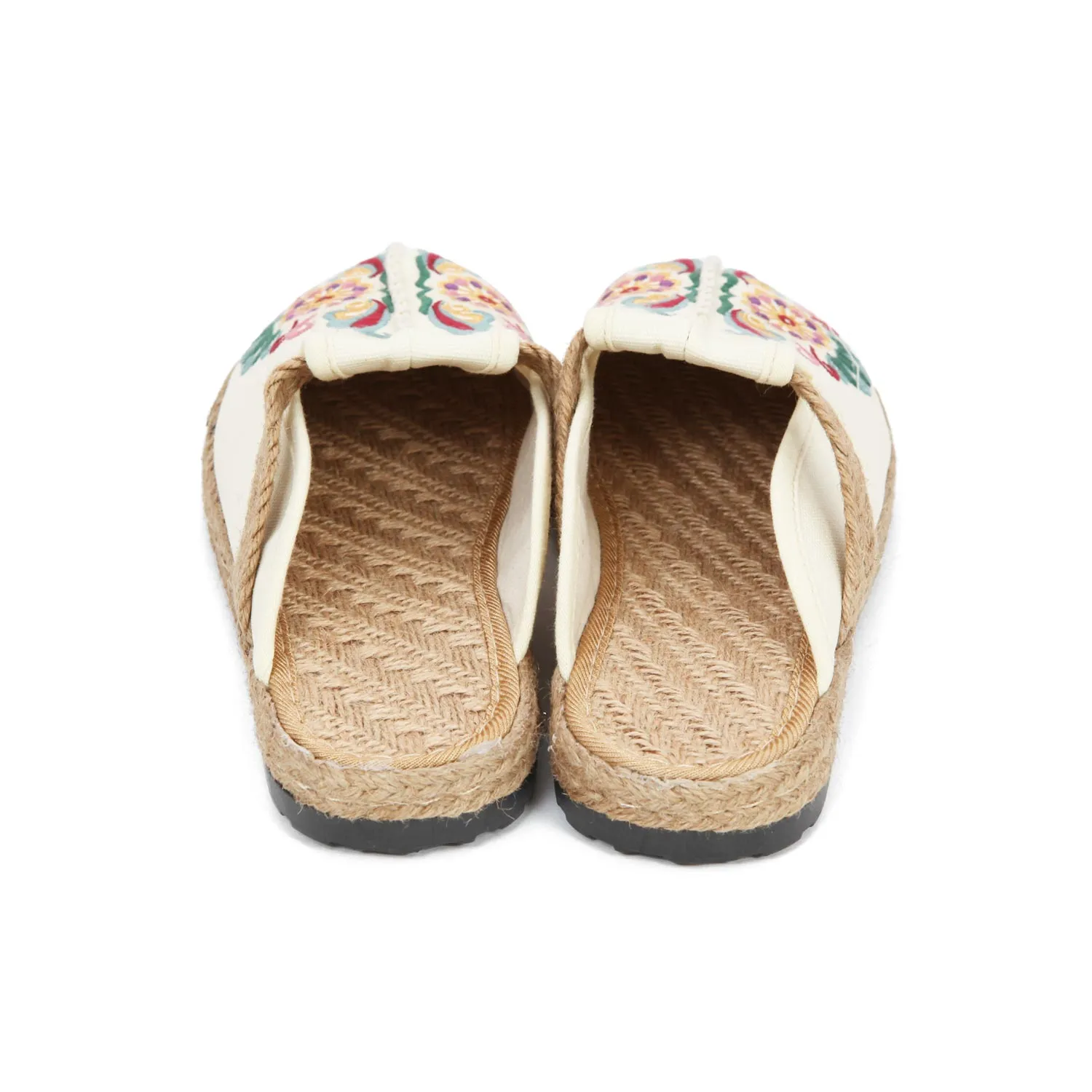 Espadrillas Panna Con Ricami Bambina, Teen E Donna