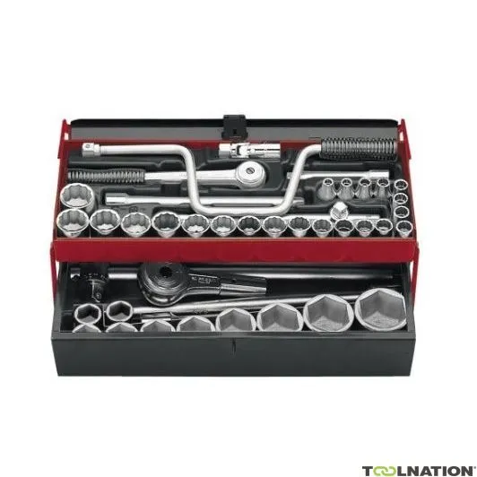 Facom SK.452N Set di chiavi a bussola 12 bussole 1/2" e 3/4" da 8 a 50 mm