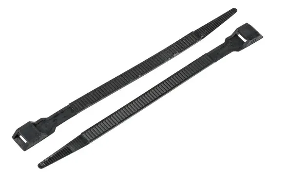 Fascette fermacavi RS PRO in Nylon 66, 300mm x 9mm, col. Nero