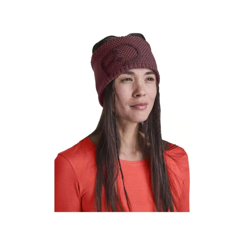 Fascia da donna Ortovox Rock'n'wool (Mountain Rose)
